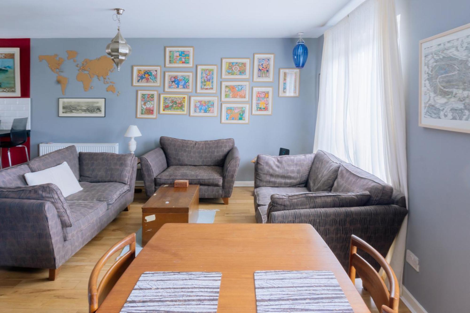 Stylish 3 Bedroom Apartment Near Hollyrood Park Единбург Екстер'єр фото