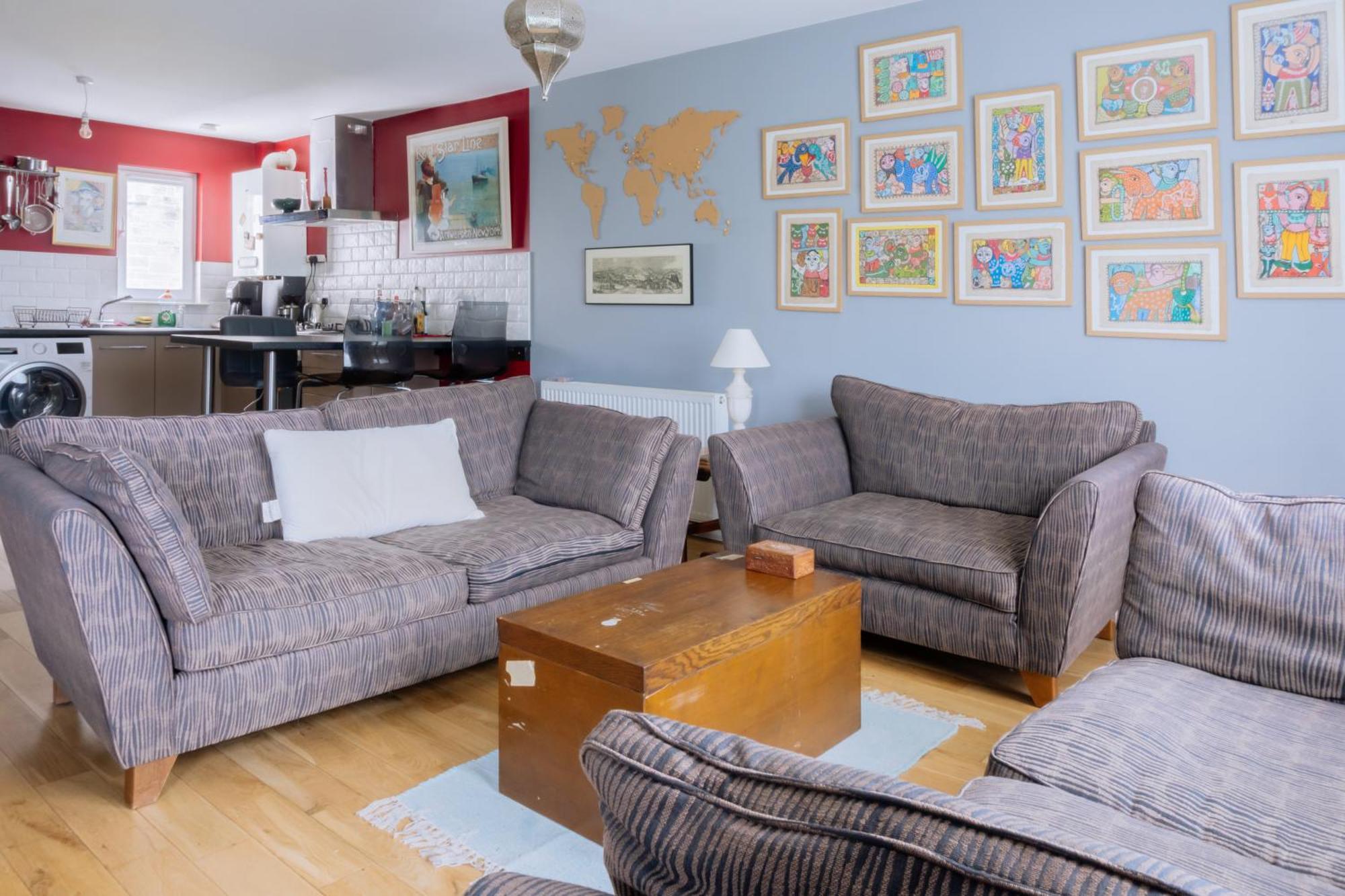 Stylish 3 Bedroom Apartment Near Hollyrood Park Единбург Екстер'єр фото